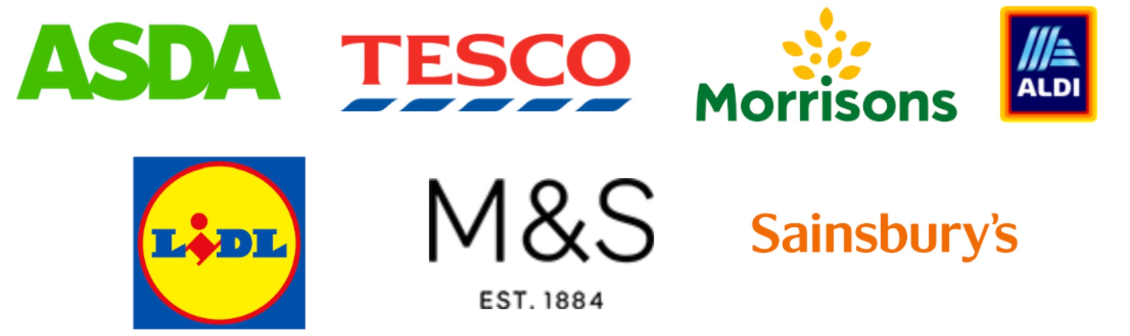Supermarket Logos
